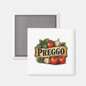 Aimant Costume de grossesse Annonce de grossesse Pâtes Pr (Recto/Verso)