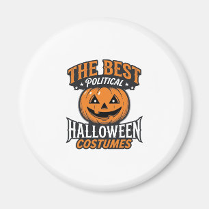 Aimant Costume de Halloween politique Citrouille Vintage