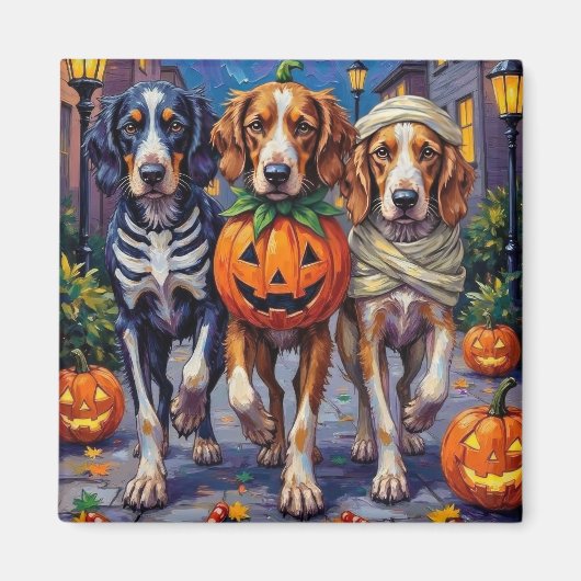 Aimant Costume de Halloween pour Trick-or-Treating de Set (Devant)