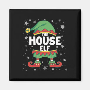 Aimant Costume de lutin de Noël assorti pour elfe de mais