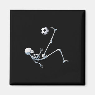 Aimant Costume de T-Shirt de Football de Squelette pour H