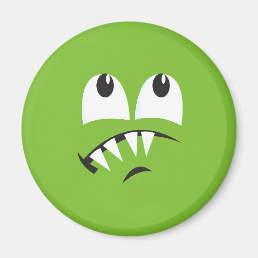 AIMANT COSTUME DE VISAGE DU MONSTRE À CAPACITÉ (Devant)