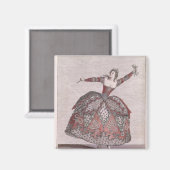 Aimant Costume design a Fury in 'Hippolyte et Aricie' (Recto/Verso)