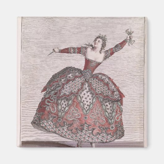 Aimant Costume design a Fury in 'Hippolyte et Aricie' (Devant)