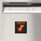 Aimant Costume Erreur 404 Non Trouvé Drôle Programmeur (In Situ (Lave-vaisselle))