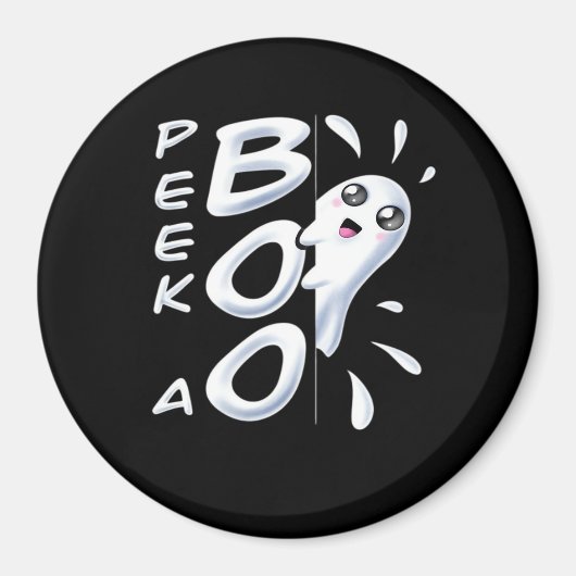 Aimant Costume Halloween Peekabo Halloween (Devant)