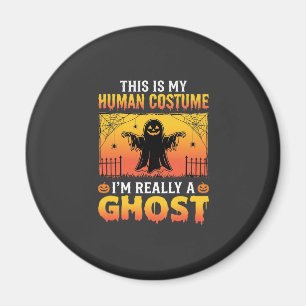 Aimant Costume Humain Halloween Fantôme Vintage