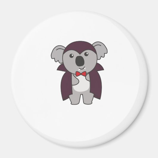 Aimant Costume vampire Koala Halloween mignon diable enfa (Devant)