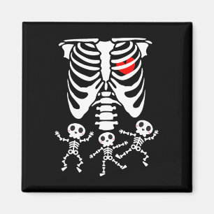 Aimant Costumes de couple de grossesse pour Halloween Béb