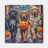 Aimant Costumes d'Halloween de Terre-Neuve-et-Labrador (Devant)