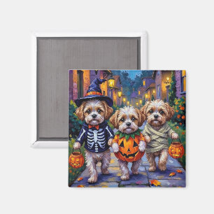 Aimant Costumes d'Halloween pour chiens Shih Tzu allant c