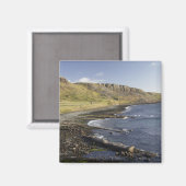 Aimant Côte à Duntulm, île de Skye, Écosse, Royaume-Uni (Recto/Verso)