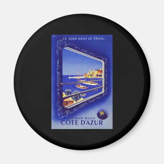 Aimant Côte d'Azur (Devant)