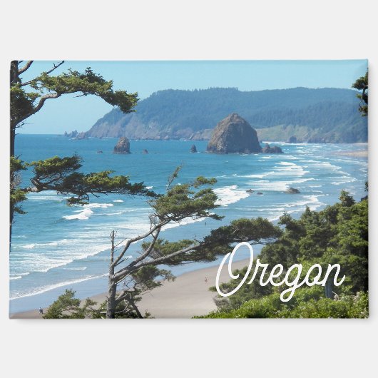Aimant Côte de l'Oregon Pittoresque (Recto)