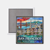 Aimant Côte de San Francisco 🌉 (Recto/Verso)