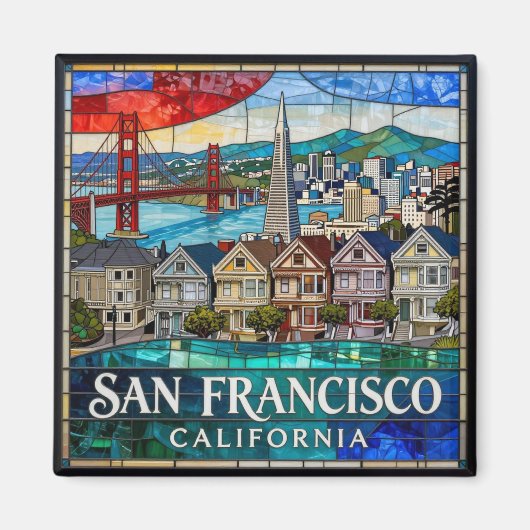 Aimant Côte de San Francisco 🌉 (Devant)
