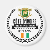 Aimant Côte d'Ivoire (Devant)