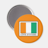 Aimant Côte d'Ivoire (Recto/Verso)