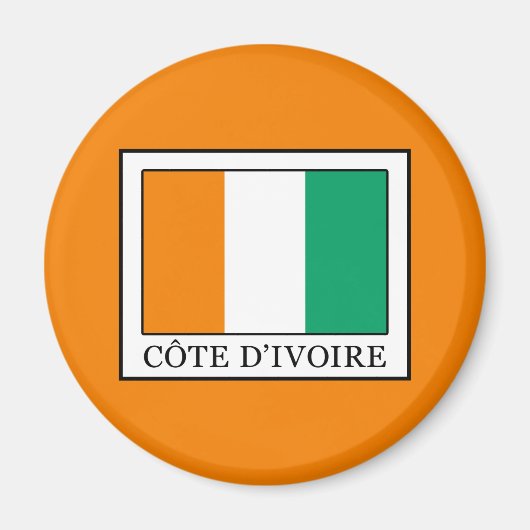 Aimant Côte d'Ivoire (Devant)