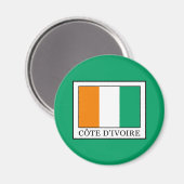 Aimant Côte d'Ivoire (Recto/Verso)