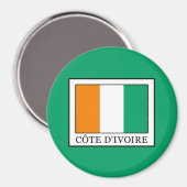 Aimant Côte d'Ivoire (Recto/Verso)