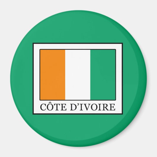 Aimant Côte d'Ivoire (Devant)
