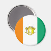 Aimant Côte d'Ivoire - Côte d'Ivoire (Recto/Verso)