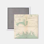 Aimant Côte du Texas (Recto/Verso)