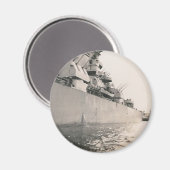 Aimant côté magnétique du navire de la marine militaire (Recto/Verso)