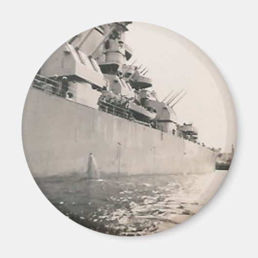 Aimant côté magnétique du navire de la marine militaire (Devant)