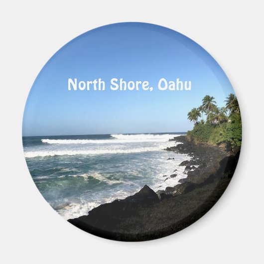 Aimant Côte Nord Oahu (Devant)