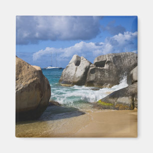 Aimant Côté plage à Virgin Gorda, Vierge britannique
