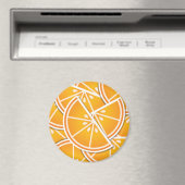 Aimant Cotés orange funky (In Situ (Lave-vaisselle))