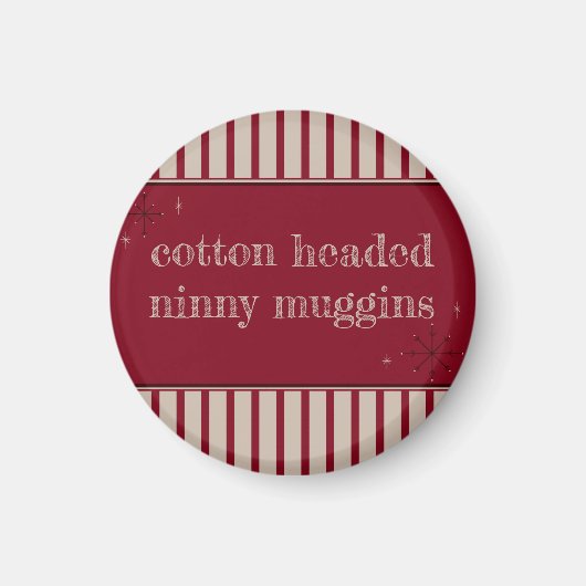 Aimant Coton Dirigé Ninny Muggins (Devant)