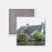 AIMANT COTTAGE VIEIL ANGLETERRE (Recto/Verso)