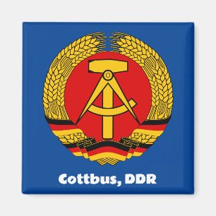 Aimant Cottbus, Allemagne de l'Est (DDR, RDA) Ossi