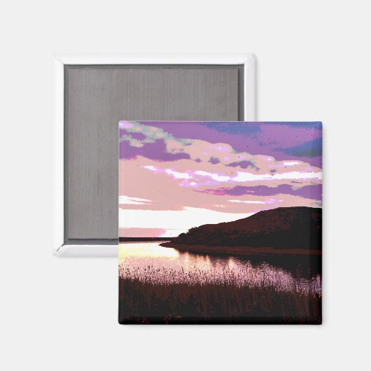 AIMANT COUCHER DE SOLEIL (Recto/Verso)