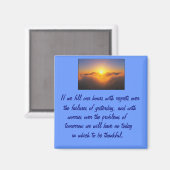 Aimant coucher de soleil (Recto/Verso)