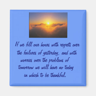 Aimant coucher de soleil