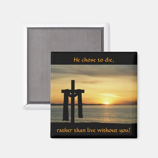 Aimant Coucher de soleil (Recto/Verso)