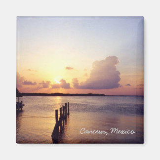 Aimant Coucher de soleil à Cancun