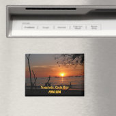 Aimant Coucher de soleil à couper le souffle à Tamarindo (In Situ (Lave-vaisselle))