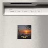 Aimant Coucher de soleil à couper le souffle à Tamarindo (In Situ (Lave-vaisselle))