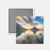 Aimant Coucher de soleil à El Nido (Recto/Verso)