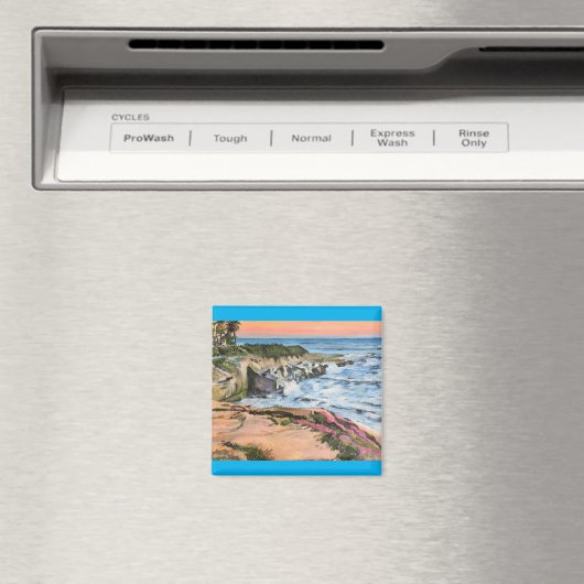 Aimant Coucher de soleil à La Jolla Cove (In Situ (Lave-vaisselle))