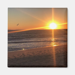 Aimant Coucher de soleil à Newport Beach, Californie