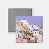 Aimant Coucher de soleil à Oia, Santorin 2 (Recto/Verso)