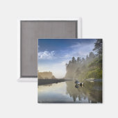 Aimant Coucher de soleil à Ruby Beach, Parc National Olym (Recto/Verso)