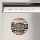 Aimant Coucher de soleil au lac Pyramid (In Situ (Lave-vaisselle))