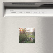 Aimant Coucher de soleil au Rainbow Bridge à Grove City C (In Situ (Lave-vaisselle))